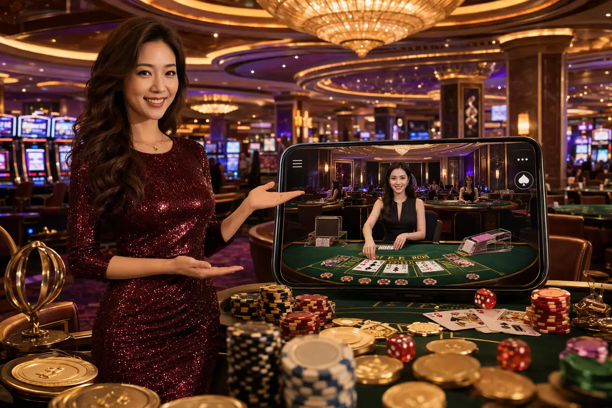isac88 meja live dealer baccarat